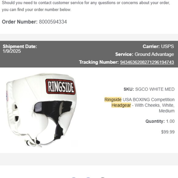 Ringside Boxing Headgear - Picture 6 of 6